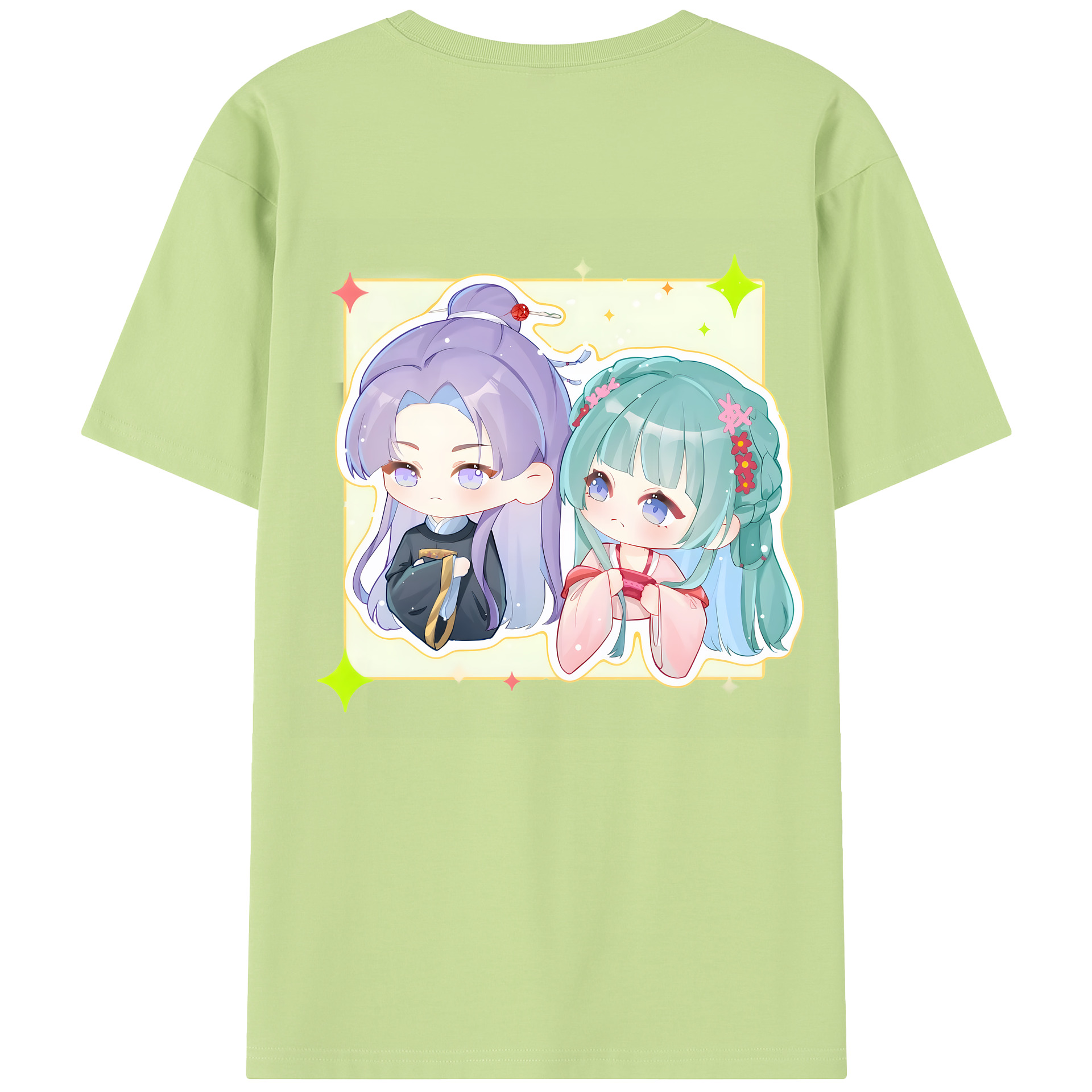 （画像用） 薬屋のひとりごと The Apothecary Diaries 綿100％半袖Tシャツ（背面プリント）
